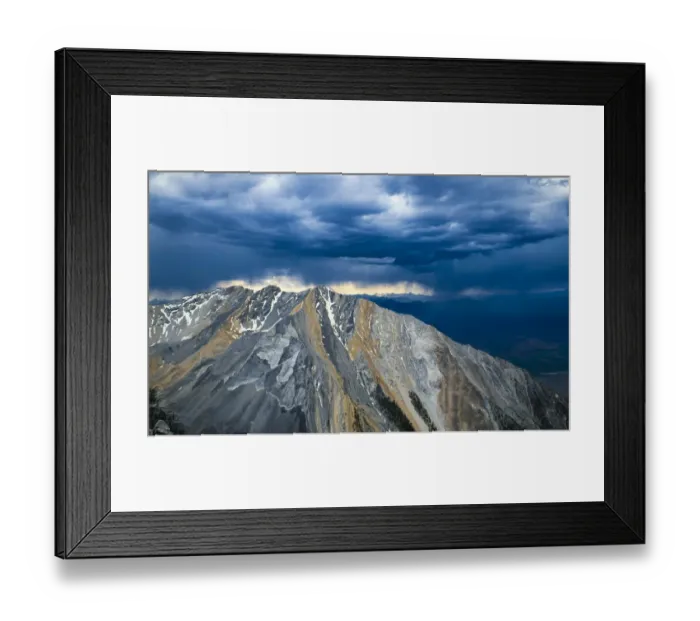 Framed Print : Lost River Range, Borah Peak area, Idaho Framed Print : Lost River Range, Borah Peak area, Idaho