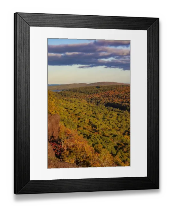 Framed Print : View from Brockway Mountain near Copper Harbor in the Upper Peninsula of Michigan, USA Framed Print : View from Brockway Mountain near Copper Harbor in the Upper Peninsula of Michigan, USA