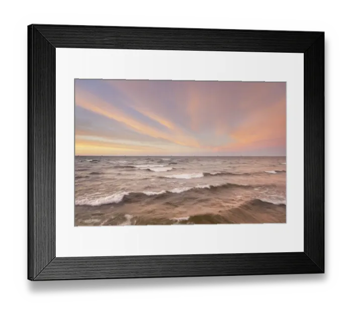 Framed Print : Stormy evening over Lake Superior, seen from Au Sable Point. Pictured Rocks National Lakeshore Framed Print : Stormy evening over Lake Superior, seen from Au Sable Point. Pictured Rocks National Lakeshore