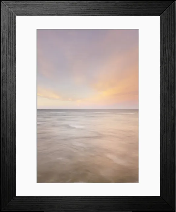 Framed Print : Stormy evening over Lake Superior, seen from Au Sable Point. Pictured Rocks National Lakeshore