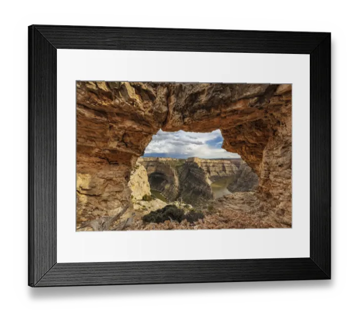 Framed Print : Arch frames Devils Canyon in the Bighorn National Recreation Area, Montana, USA Framed Print : Arch frames Devils Canyon in the Bighorn National Recreation Area, Montana, USA