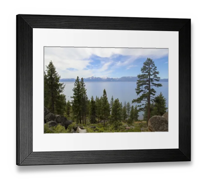 Framed Print : Logan Shoals Vista, Zephyr Cove, Lake Tahoe, Nevada, Usa Framed Print : Logan Shoals Vista, Zephyr Cove, Lake Tahoe, Nevada, Usa