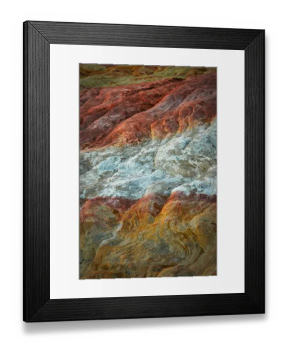 Framed Print : USA, Nevada, Overton, Valley of Fire State Park. Multi-colored rock formation. Credit as Framed Print : USA, Nevada, Overton, Valley of Fire State Park. Multi-colored rock formation. Credit as