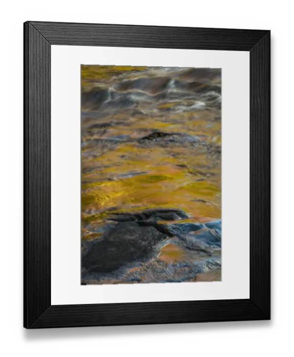 Framed Print : USA, New York, Adirondack State Park. Autumn reflections on stream Framed Print : USA, New York, Adirondack State Park. Autumn reflections on stream