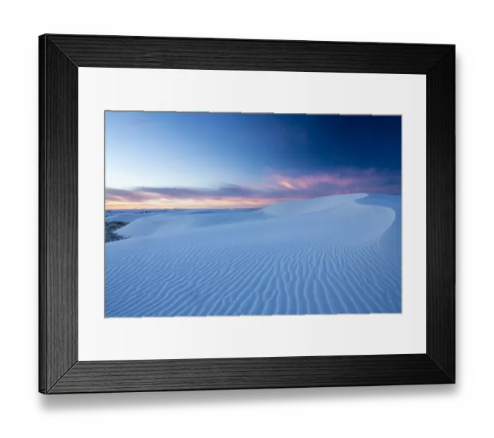 Framed Print : USA, New Mexico, White Sands National Park