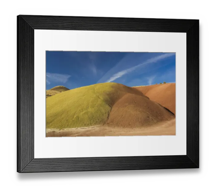 Framed Print : USA, Oregon, Painted Hills. Hill formations Framed Print : USA, Oregon, Painted Hills. Hill formations