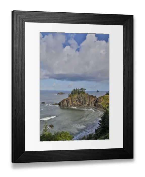 Framed Print : Pacific coastline along Highway 101, Samuel H Framed Print : Pacific coastline along Highway 101, Samuel H