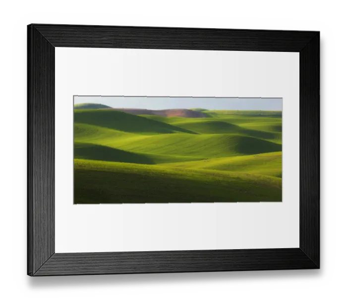 Framed Print : USA, Washington State, Palouse. Rolling hills of wheat fields Framed Print : USA, Washington State, Palouse. Rolling hills of wheat fields