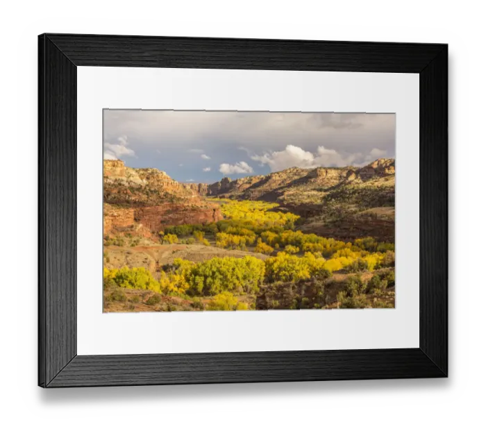 Framed Print : USA, Utah, Grand Staircase-Escalante National Monument. Mountain rock formations in autumn Framed Print : USA, Utah, Grand Staircase-Escalante National Monument. Mountain rock formations in autumn