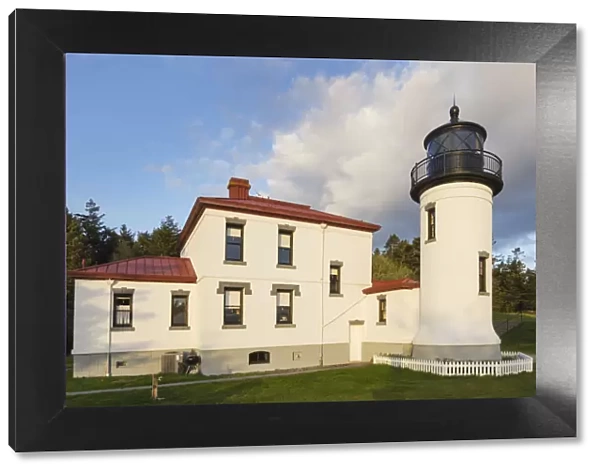 Admiralty Head Lighthouse, Fort Casey State Park on Whidbey Island, Washington State