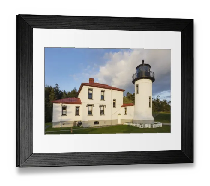 Framed Print : Admiralty Head Lighthouse, Fort Casey State Park on Whidbey Island, Washington State Framed Print : Admiralty Head Lighthouse, Fort Casey State Park on Whidbey Island, Washington State