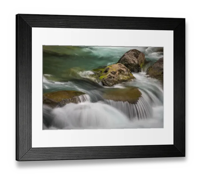 Framed Print : USA, Washington State, Olympic National Park. Skokomish River rapids and waterfall Framed Print : USA, Washington State, Olympic National Park. Skokomish River rapids and waterfall