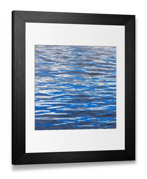 Framed Print : USA, Washington State, Hood Canal. Composite of canal water Framed Print : USA, Washington State, Hood Canal. Composite of canal water