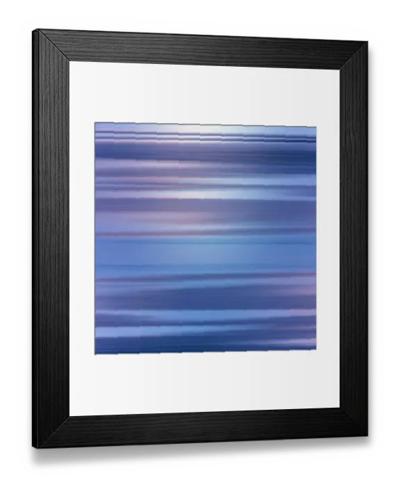 Framed Print : USA, Washington State, Hood Canal. Composite of canal