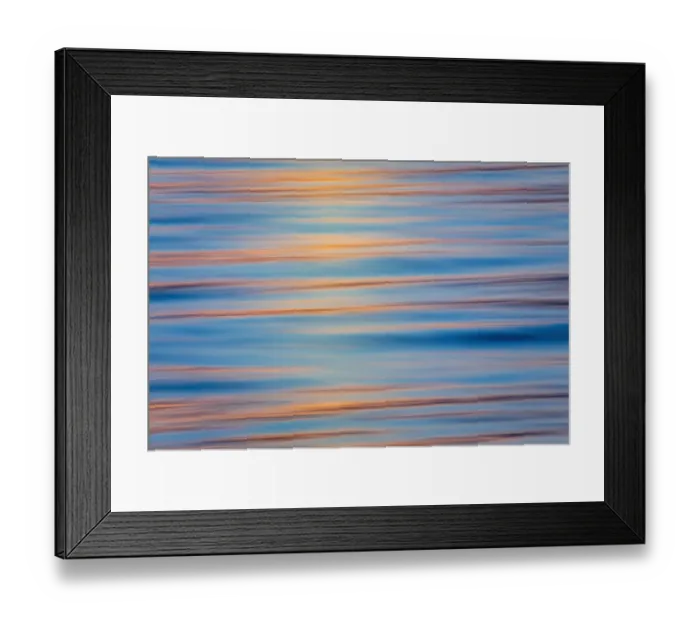 Framed Print : USA, Washington State, Seabeck. Hood Canal at sunset