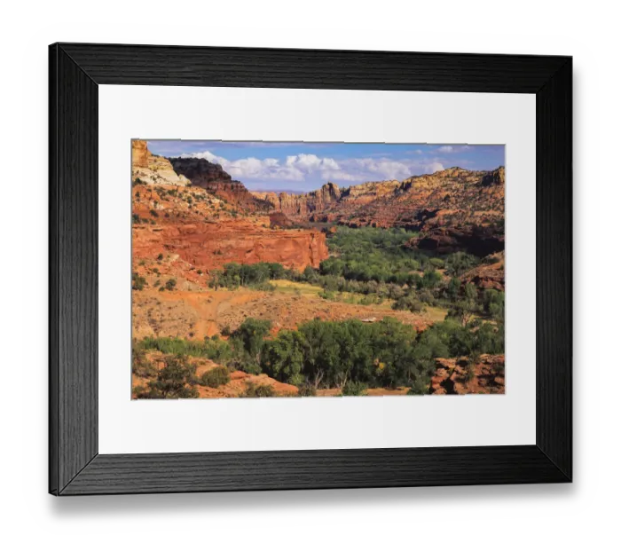 Framed Print : Escalante River overlook, Grand Staircase-Escalante National Monument, Utah Framed Print : Escalante River overlook, Grand Staircase-Escalante National Monument, Utah