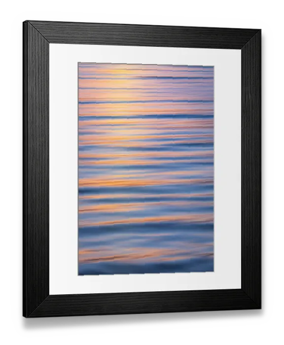 Framed Print : USA, Washington State, Seabeck. Hood Canal at sunset