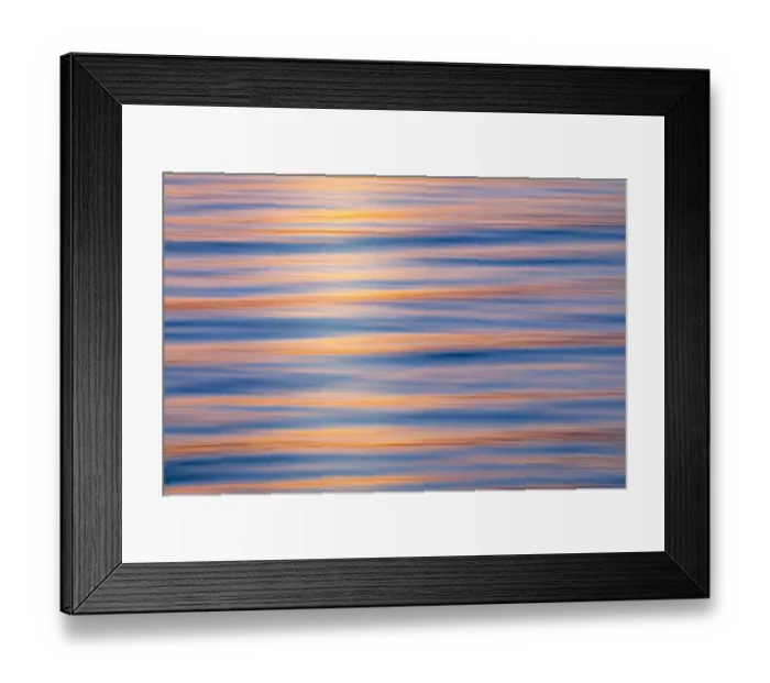 Framed Print : USA, Washington State, Seabeck. Hood Canal at sunset