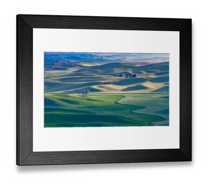 Framed Print : USA, Washington State. Palouse sunrise