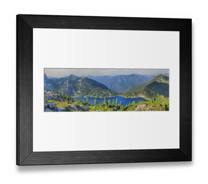 Framed Print : USA, Washington State. Alpine Lakes Wilderness, Snow Lake