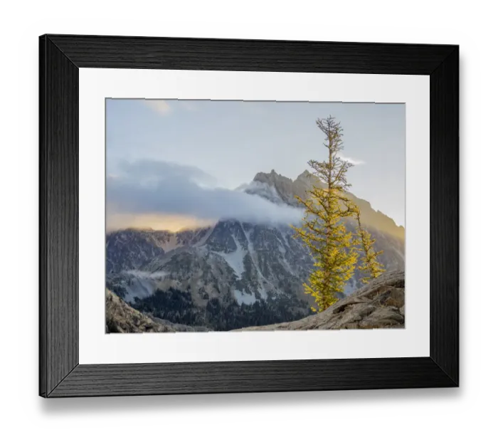 Framed Print : USA, Washington State. Alpine Lakes Wilderness, Stuart Range, Mount Stuart Framed Print : USA, Washington State. Alpine Lakes Wilderness, Stuart Range, Mount Stuart