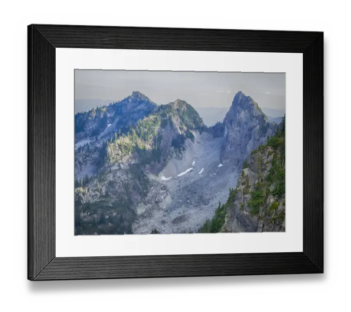 Framed Print : USA, Washington State. Alpine Lakes Wilderness, Central Cascades, The Tooth Framed Print : USA, Washington State. Alpine Lakes Wilderness, Central Cascades, The Tooth
