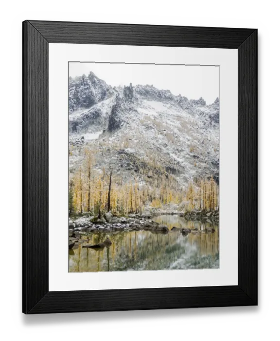 Framed Print : USA, Washington State. Alpine Lakes Wilderness, Enchantment Lakes, Leprechaun Lake Framed Print : USA, Washington State. Alpine Lakes Wilderness, Enchantment Lakes, Leprechaun Lake