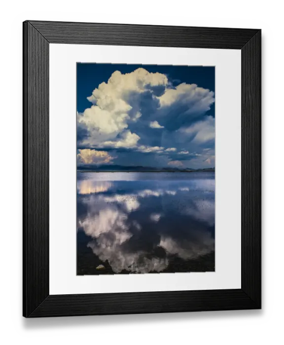 Framed Print : Thunderhead reflection, Red Rock Lake, Wyoming Framed Print : Thunderhead reflection, Red Rock Lake, Wyoming