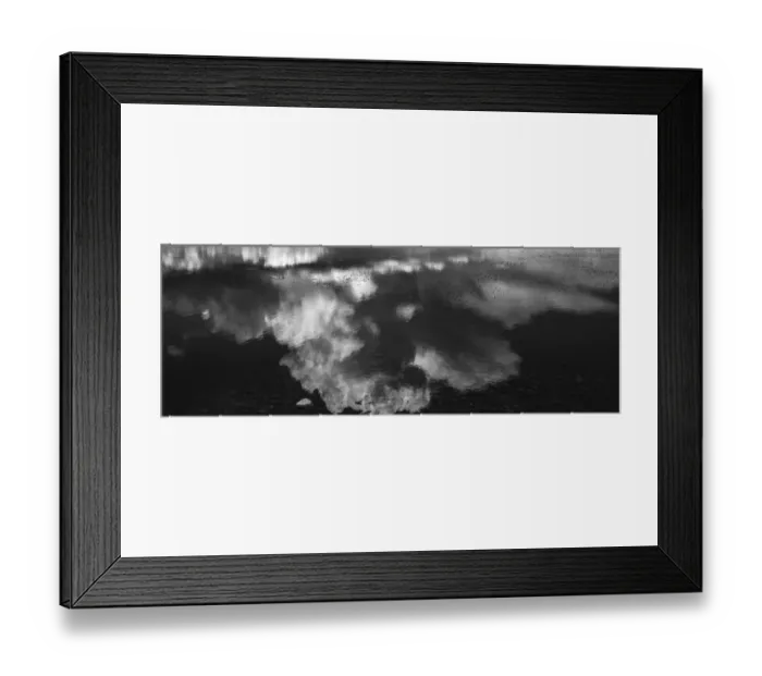 Framed Print : Thunderhead reflection, Red Rock Lake, Wyoming