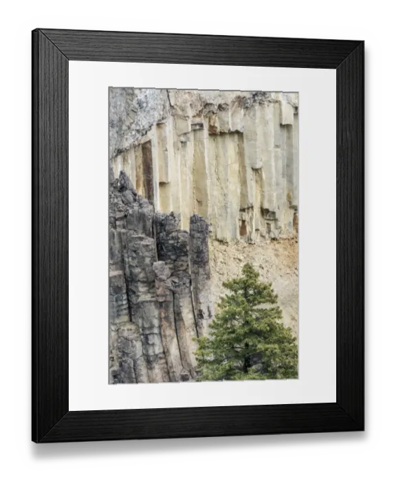Framed Print : Yellowstone National Park, Wyoming, USA. Rock columns in the canyon north of Tower Fall Framed Print : Yellowstone National Park, Wyoming, USA. Rock columns in the canyon north of Tower Fall