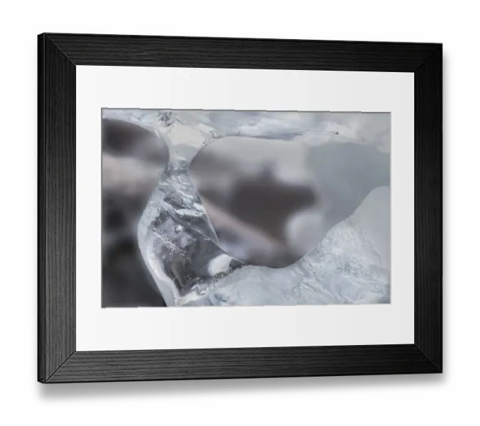 Framed Print : USA, Wyoming, Yellowstone National Park. Spring ice on lake shoreline Framed Print : USA, Wyoming, Yellowstone National Park. Spring ice on lake shoreline