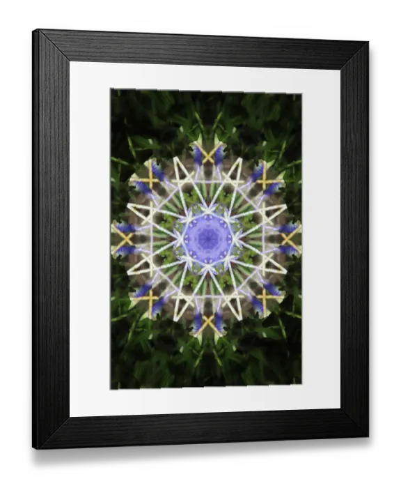 Framed Print : Colorful kaleidoscope
