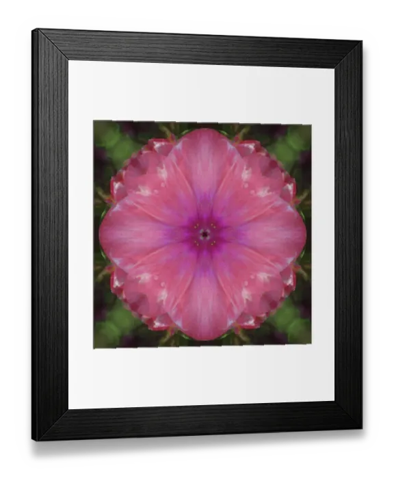 Framed Print : Colorful kaleidoscope