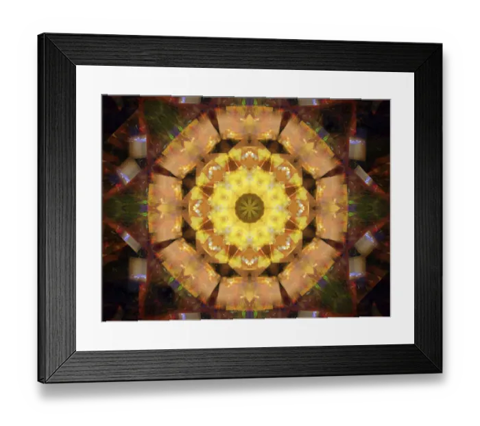 Framed Print : Colorful kaleidoscope Framed Print : Colorful kaleidoscope