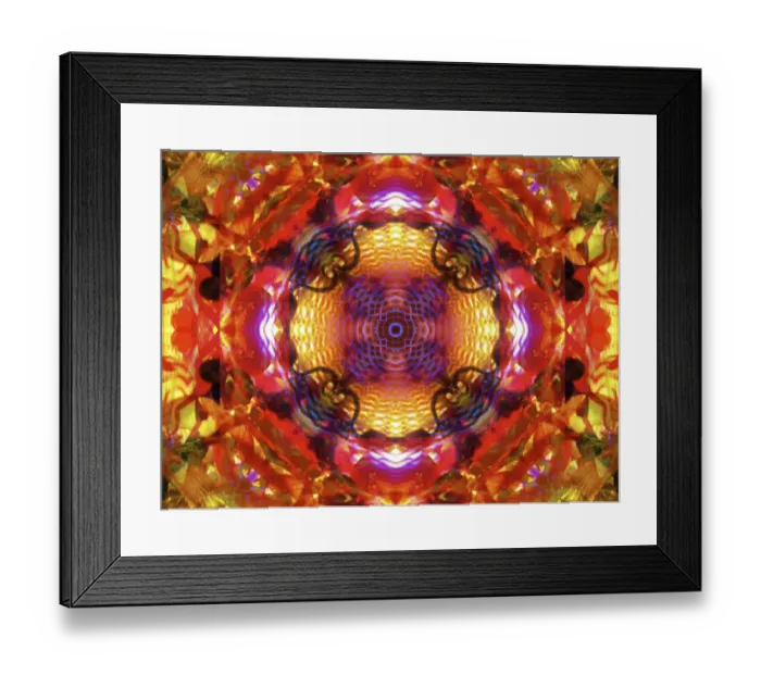 Framed Print : Colorful kaleidoscope Framed Print : Colorful kaleidoscope