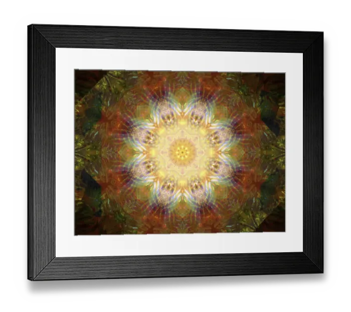 Framed Print : Colorful kaleidoscope Framed Print : Colorful kaleidoscope