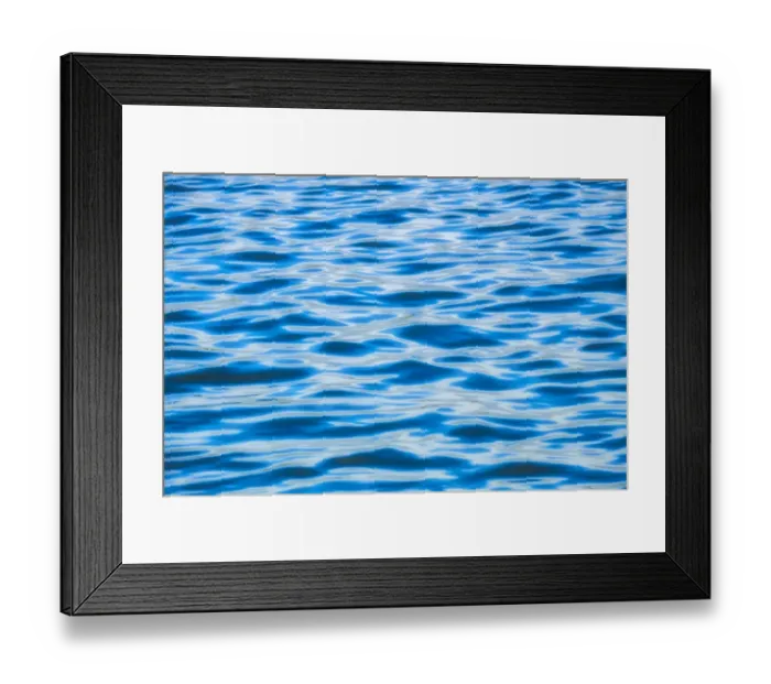 Framed Print : Water ripples Framed Print : Water ripples
