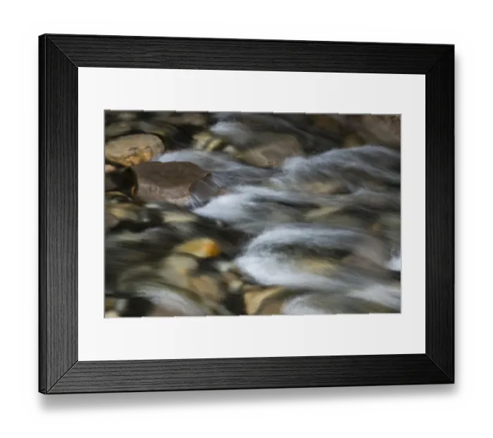 Framed Print : Canada, Alberta. Detail of river rocks and stream, Johnston Canyon, Banff National Park Framed Print : Canada, Alberta. Detail of river rocks and stream, Johnston Canyon, Banff National Park