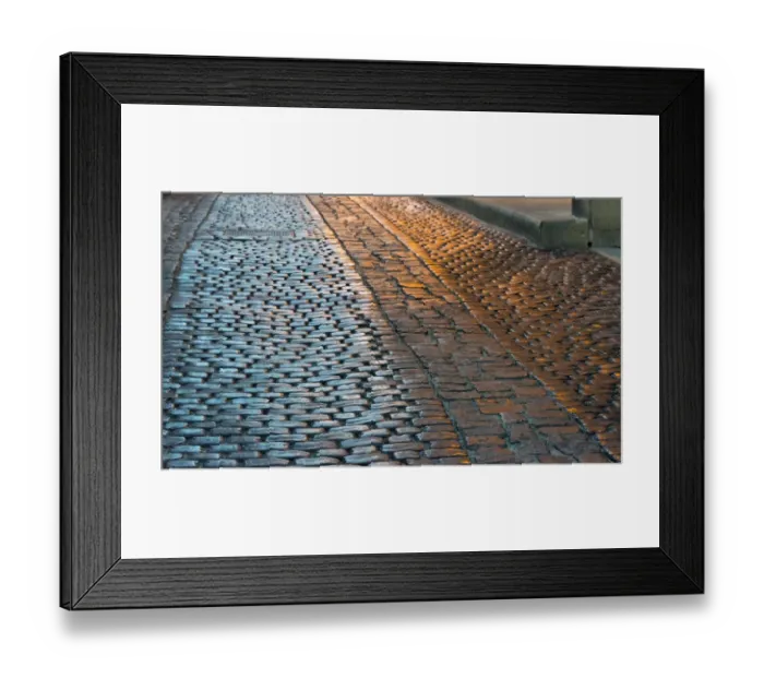 Framed Print : Cobblestone street in the Inner City of Baku, Azerbaijan Framed Print : Cobblestone street in the Inner City of Baku, Azerbaijan