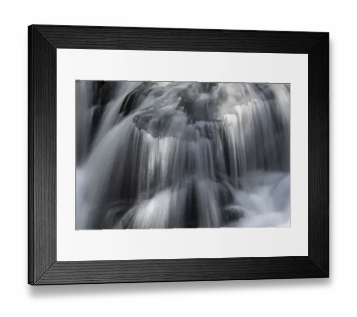 Framed Print : USA, Washington State, Olympic National Park. Waterfall on Canyon Creek