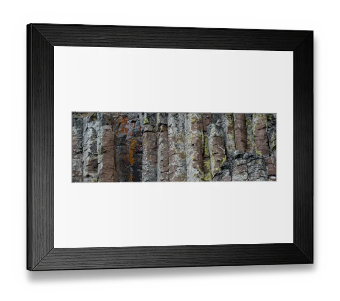 Framed Print : USA, Wyoming. Sheepeater Cliffs detail, Yellowstone National Park Framed Print : USA, Wyoming. Sheepeater Cliffs detail, Yellowstone National Park