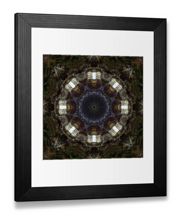 Framed Print : Colorful kaleidoscope Framed Print : Colorful kaleidoscope