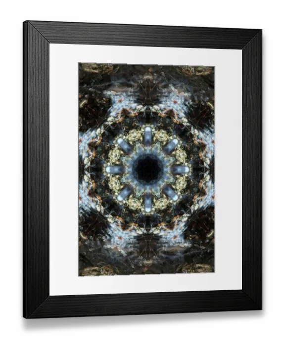 Framed Print : Colorful kaleidoscope