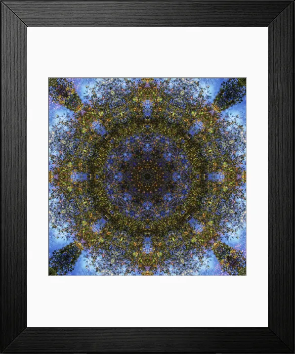 Framed Print : Colorful kaleidoscope