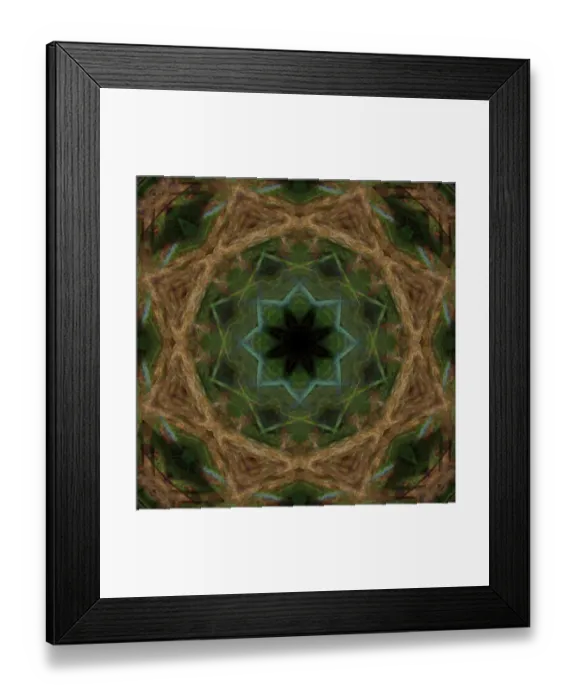 Framed Print : Colorful kaleidoscope