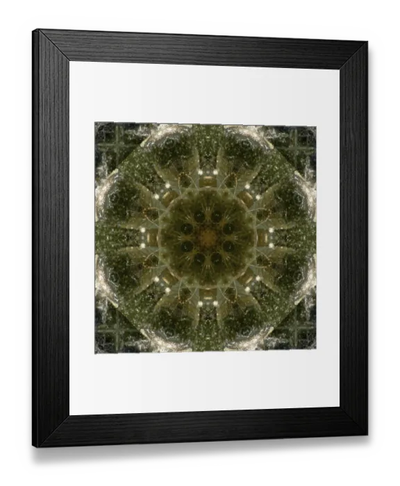 Framed Print : Colorful kaleidoscope