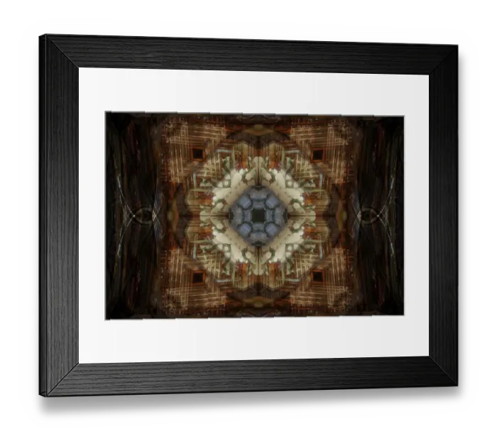 Framed Print : Colorful kaleidoscope