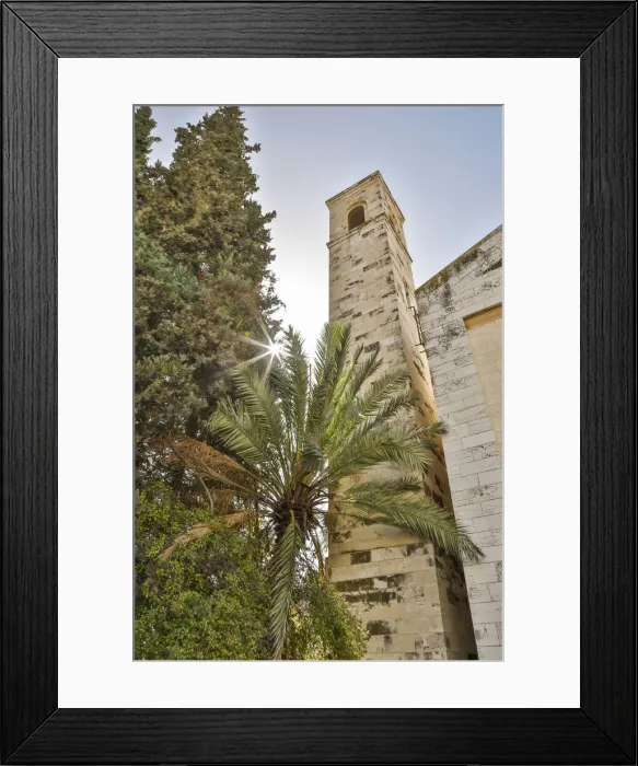 Framed Print : West Bank, Bethany. Church of St. Lazarus exterior Framed Print : West Bank, Bethany. Church of St. Lazarus exterior