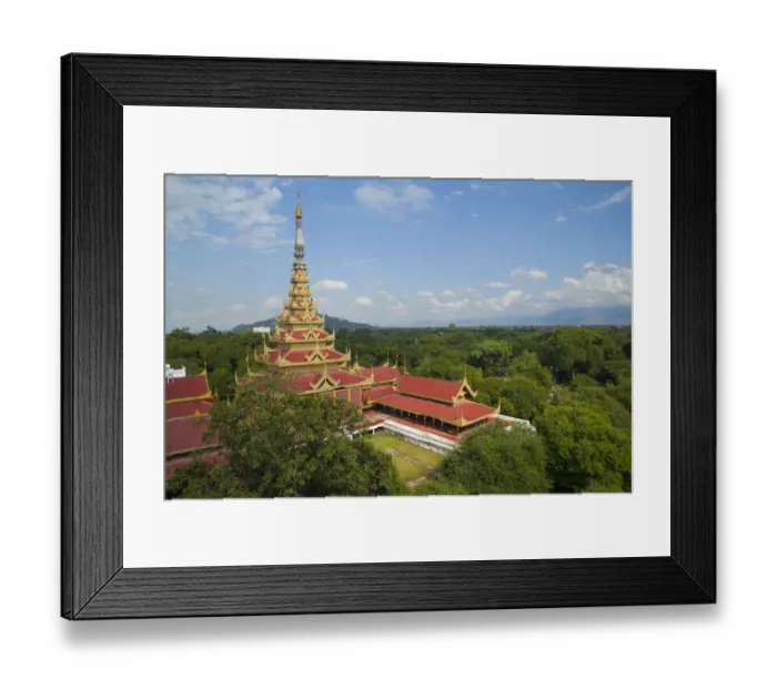 Framed Print : Mandalay Palace, Myanmar