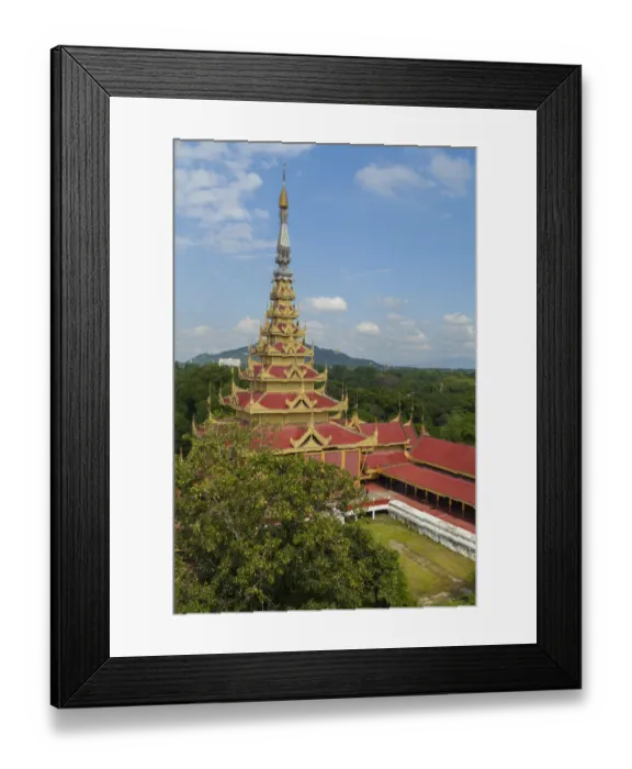Framed Print : Mandalay Palace, Myanmar Framed Print : Mandalay Palace, Myanmar